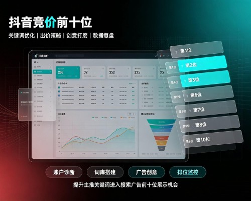临海抖音搜索竞价
